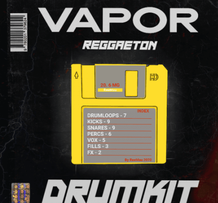 ReeMau Beats VAPOR Reggaeton Drum Kit WAV